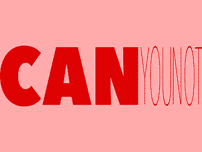 Can You Not after affects animation typography