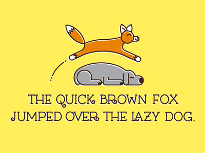Fox & Dog - Type Design