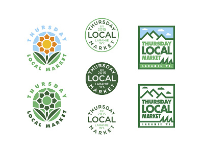 Thursday Local Market Logo Options