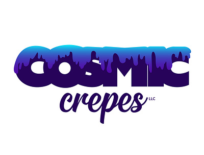 Cosmic Crepes branding cosmic crepe crepes food food truck illustration logo logo design oregon vector