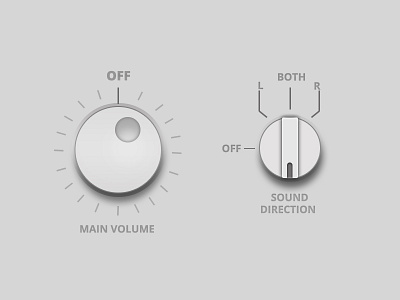 sound button banner branding design logo ui ux vector