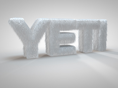 Yeti 3d Graphic 3d abominable snowman snowman yeti