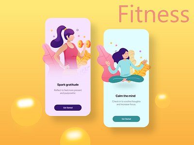 Fitness App _ Onboarding Screen