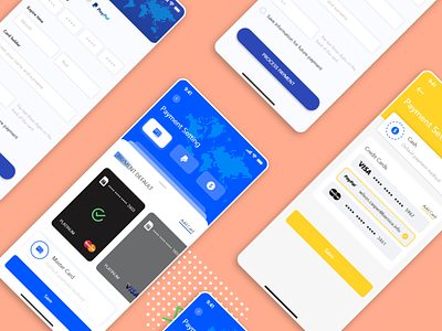 Different Payment Mode _ iOS Redesign adobexd colour design digital art error illustration mastercard mode of payment payment app payment form payment gateway paypal photoshop typography ui ux vector