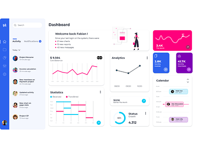 Personal Banking Dashboard & Schedule