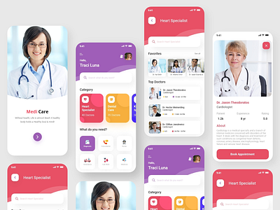 Medi Care Application _ iOS