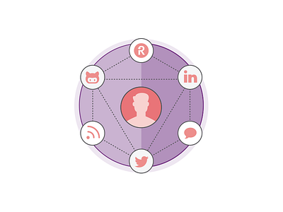 Community Icon community connect illustration network social