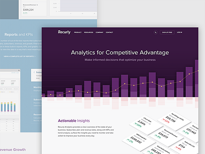 Recurly Analytics Page