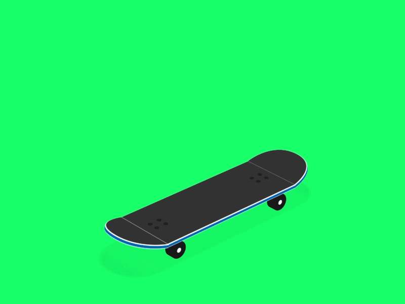 Skate Experiments ae after effects animation skate skateboard