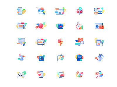 3D icons