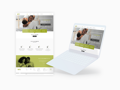 Website Redesign: Aprix Life design redesigned ui ux web website design xd