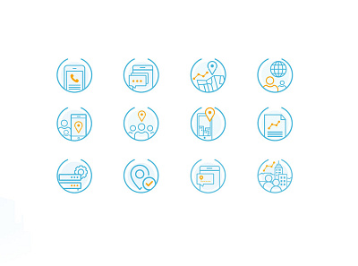 Icon Design brand identity design icon icon set icons website