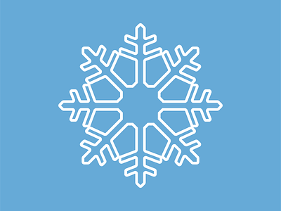Snowflake flat illustration llustrator snow snowflake vector winter