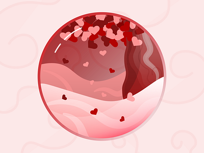 Happy Valentine' Day design flatdesign illustration llustrator vector