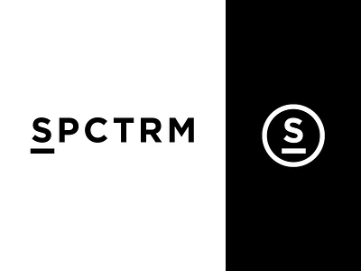 SPCTRM Logo brand branding design identity logo