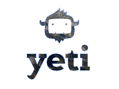 Yeti icon logo sketch