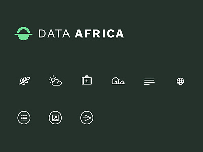 Data Africa Icons