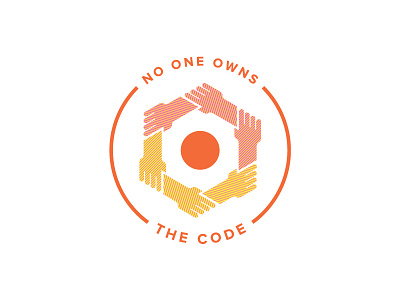 No One Owns The Code halftone