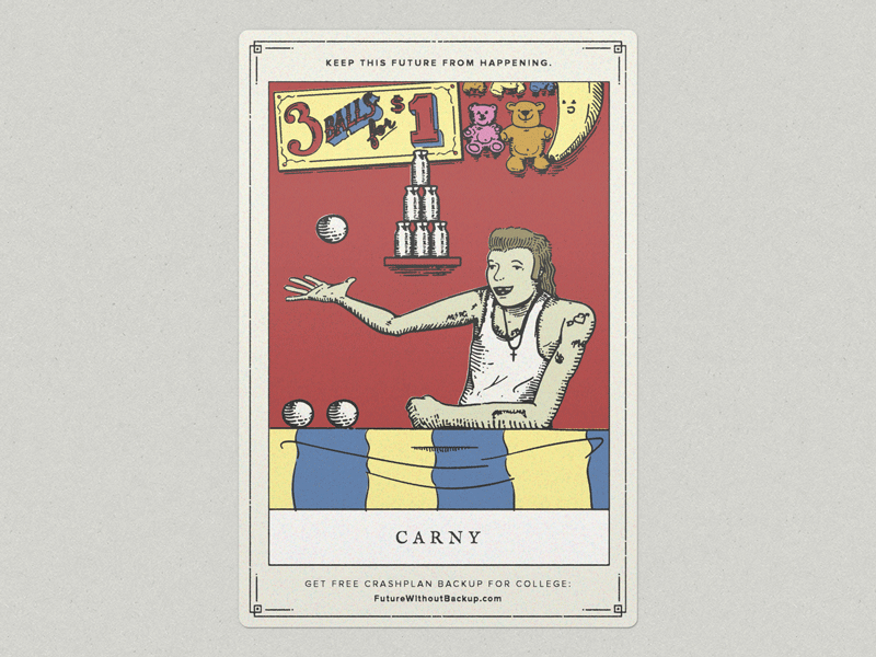Carny Tarot Card card illustration small hands smell like cabbage tarot