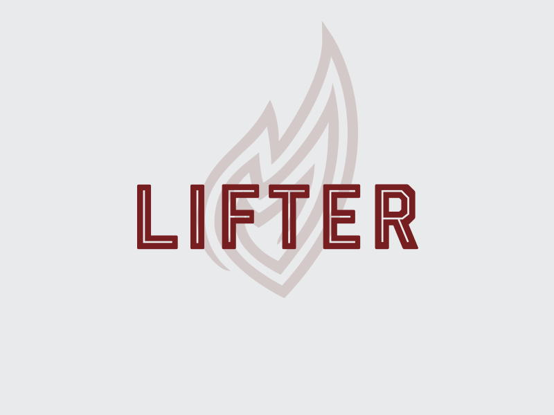 Lifter lifter logo magazine type
