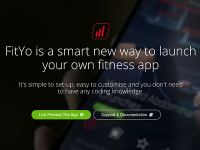 FitYo Refined apple watch branding design fitness illustration ipad iphone landing plan ui website
