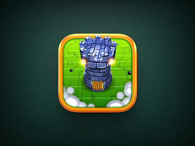 Strategy Game Icon fortress icon ios iphone strategy tower war