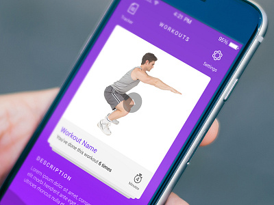 EsyFit apple tv apple watch brand cards design fitness health ipad iphone tvos ui workout