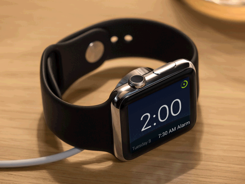 Apple Watch Nightstand Mode Concept