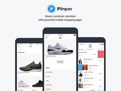 Plinper - Increase Sales With Your Own Shopping App