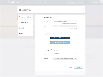 Settings page design flat ios settings ui ux web