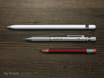 My Pencils by Photoshop