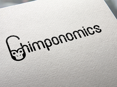 Logo design chimp economic logo