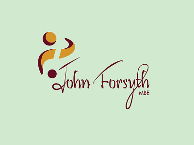 John Forsyth Logo branding idenity logo music typography