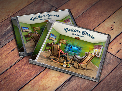 Golden Years Album Cover album art album cover compact disc music music album photobash photoshop