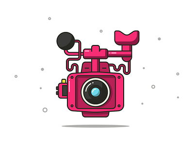 Camera camcorder camera film icon illustration video