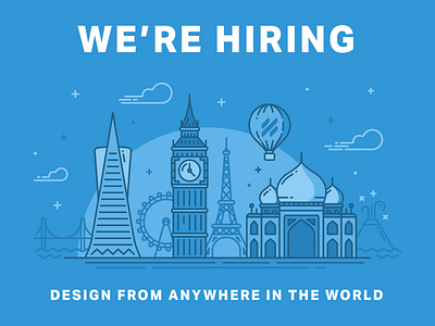 We're hiring!