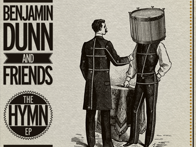 Benjamin Dunn Hymn Ep cover art graphic design music