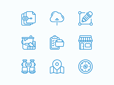 Marketing + Help Doc Icons