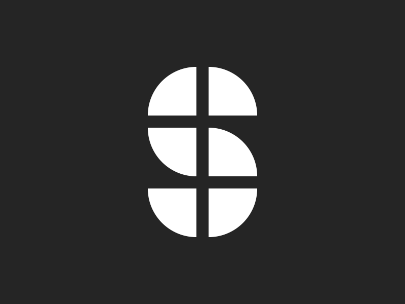 New Personal Logo alphabet brand branding identity letter logo mark personal shapes