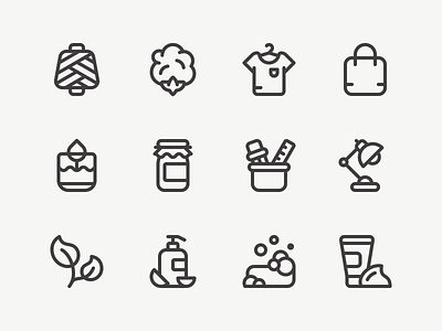Shop Icons design icon iconography illustration line outline stroke vector