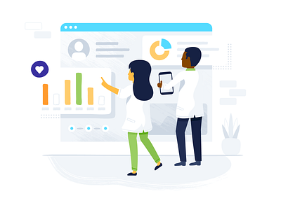 Patient Data data design illustration medical texture