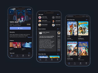 Online Cinema Mobile App