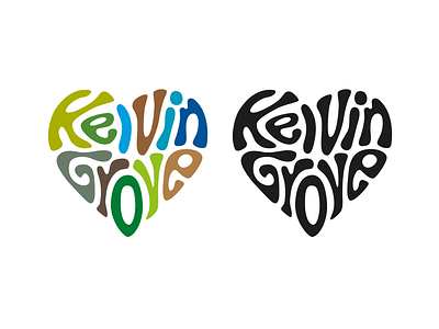 Love Kelvingrove Branding Proposal branding flat graphic design identity illustration illustrator logo minimal typography vector