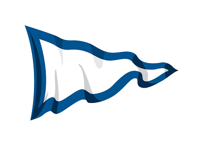 Inchinnan Cruising Club Burgee Illustration