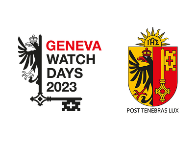 Geneva Watch Days branding design flat graphic design illustration logo typography ui vector