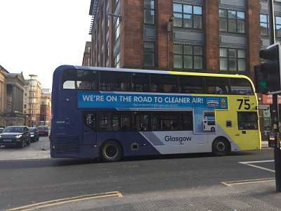 Low Emission Zone Glasgow Bus Super T sides