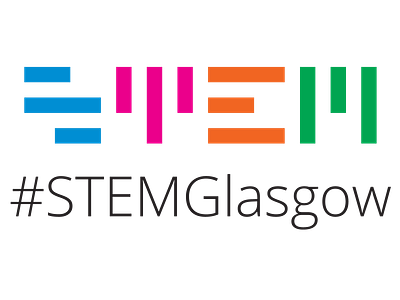 Stem Glasgow Logo app brand branding clean design flat graphic design identity illustration illustrator lettering logo minimal type typography vector web