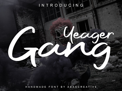 Yeager Gang Modern script