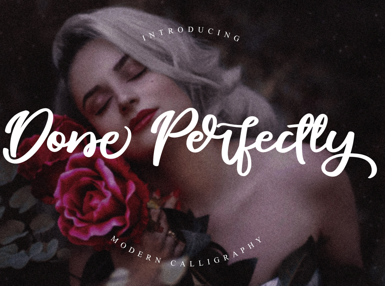 Download Free Done Perfectly Modern Calligraphy Font By Abas Creative On Dribbble Fonts Typography