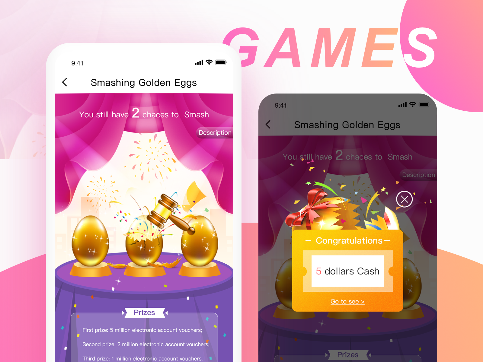 Smashing eggs by calven on Dribbble